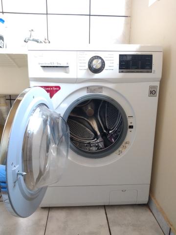 Lavadora e Secadora de Roupas LG WD9WE6 Branca - 8,5Kg! 110V - Foto 5