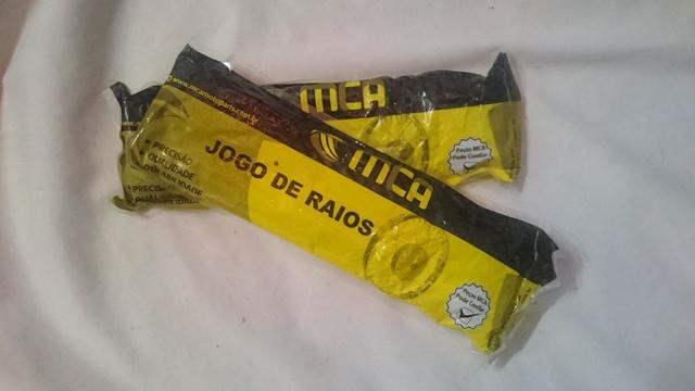 01 Jogo de Raios Traseiro Mca Titan/Fan (Freio a tambor) - Foto 4