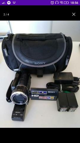 Filmadora sony troco em celular - Foto 2