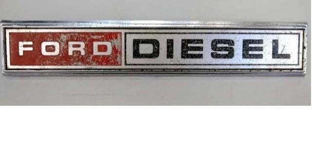 Emblema F1000 Diesel 80 A 82 Peça Original