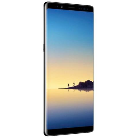 Galaxy Note 8 Preto 64gb com capa e carregador wireless