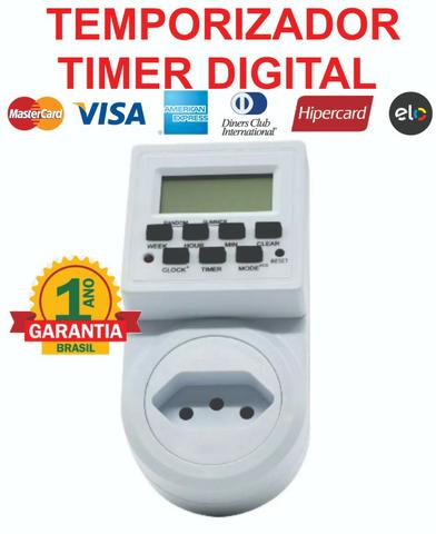 Timer Temporizador Digital Prog/dia Liga E Desliga