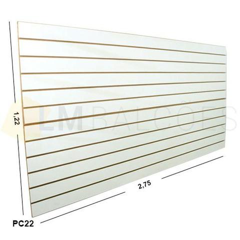 Painel canaletado em MDF 1,22 x 2,75 produto inédito - Aproveite '