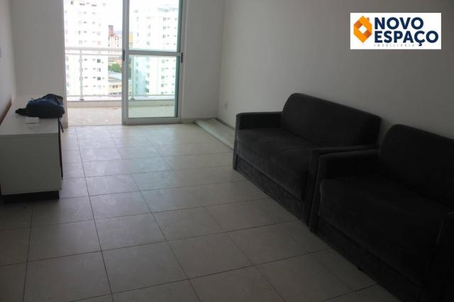 Apartamento com 2 dormitórios para alugar, 70 m² por R$ 1.000/mês - Centro - Campos dos Go - Foto 3