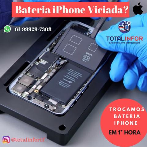 Bateria Iphone 7 6 E 6s Plus Em Ate 1 Hora 100 Original Apple