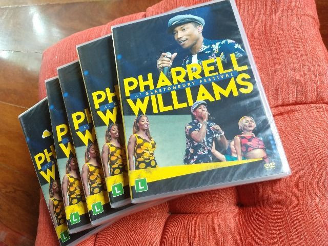 NOVO - DVD Pharrell Williams - At Glastonbury Festival - Foto 5