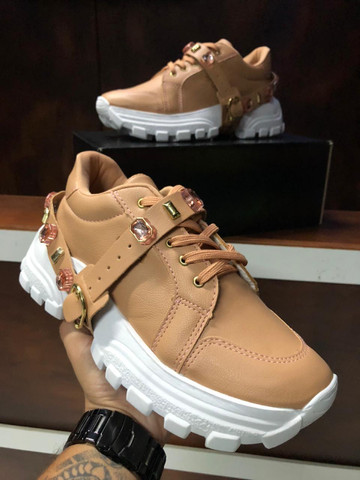 tenis gucci com strass
