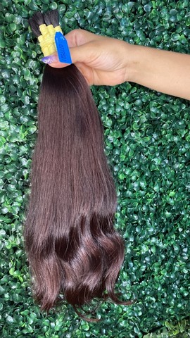 Cabelo brasileiro ruivo de 40 cm  - Foto 3