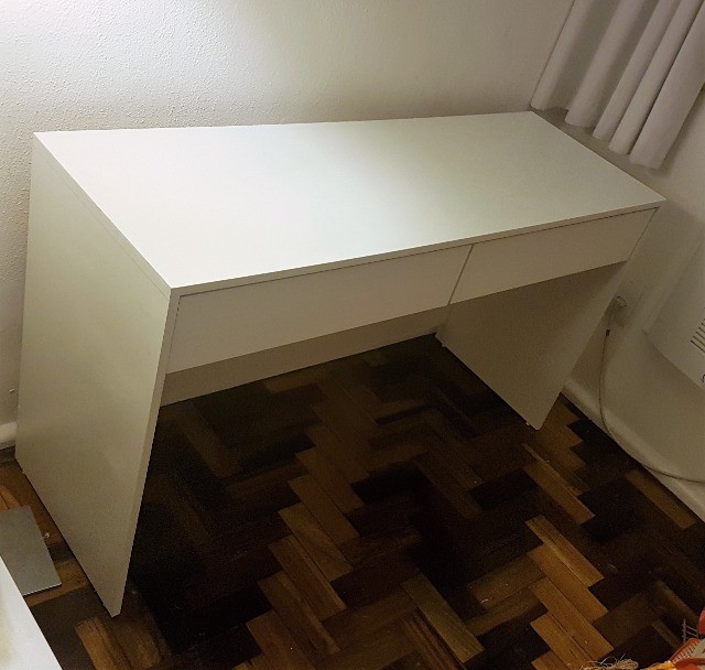 Escrivaninha/ Mesa De Escritório Mdf Branco Tx - Foto 5
