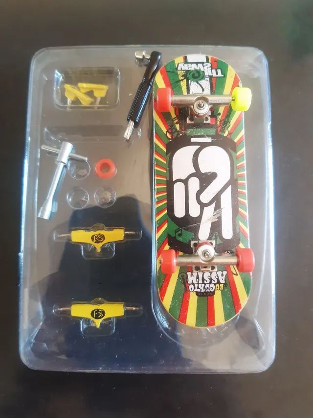 Fingerboard Profissional De Madeira Skate Dedo