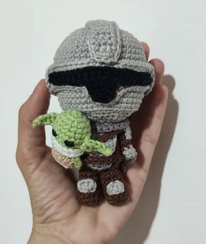 Tabuleiro de Xadrez em Crochê e Peças de Xadrez em Amigurumi