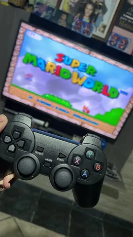 Super SNES Retro Controle Sem Fio + 3000 Jogos Embutidos e Pode ser  adicionado mais jogos com cartão SD