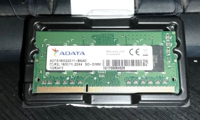 Memória Ram 2gb 1 Adata Adds160022g11-s