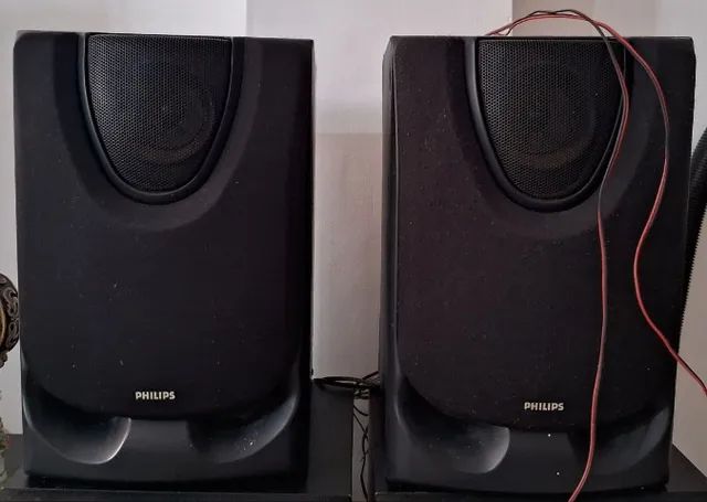 2 Caixas de Som Philips, anos 1990 