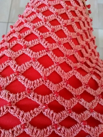 Saia de crochê Midi.  - Foto 4