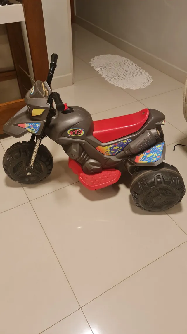 Moto Elétrica Infantil, Brinquedo Bandeirantes Usado 90699336