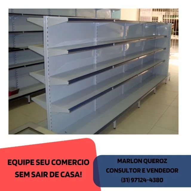 Gondola de Centro 5 bandejas Polar 30x40