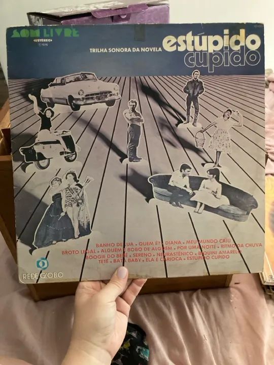 Estupido cupido - lp disco de vinil 
