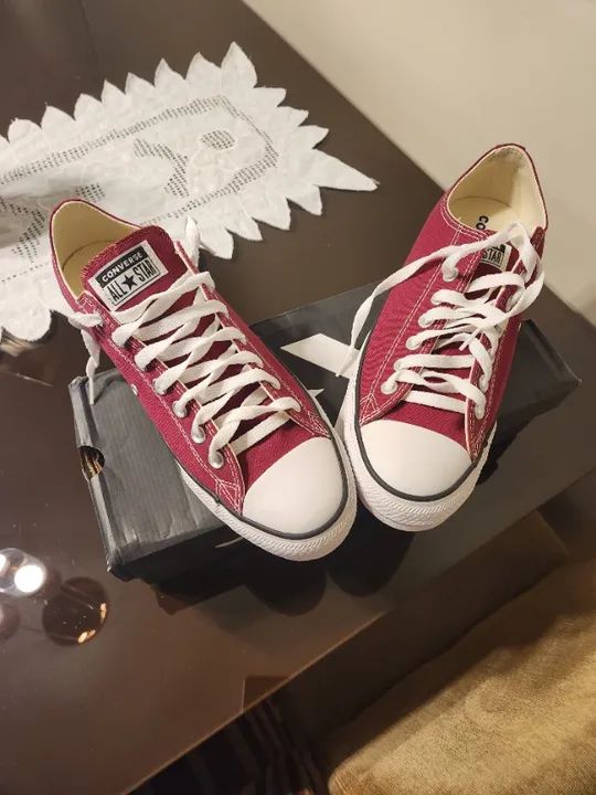 ALL STAR VINHO Nº 41 - NUNCA USEI - ORIGINAL - Foto 2