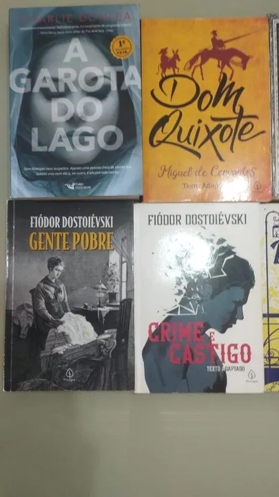 Livros diversos, a partir de 10,00