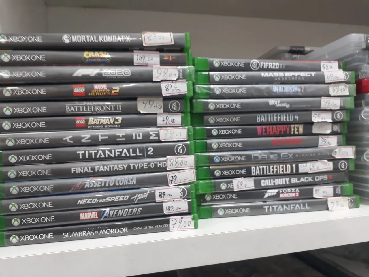 Jogos de xbox one para venda e troca a partor de 