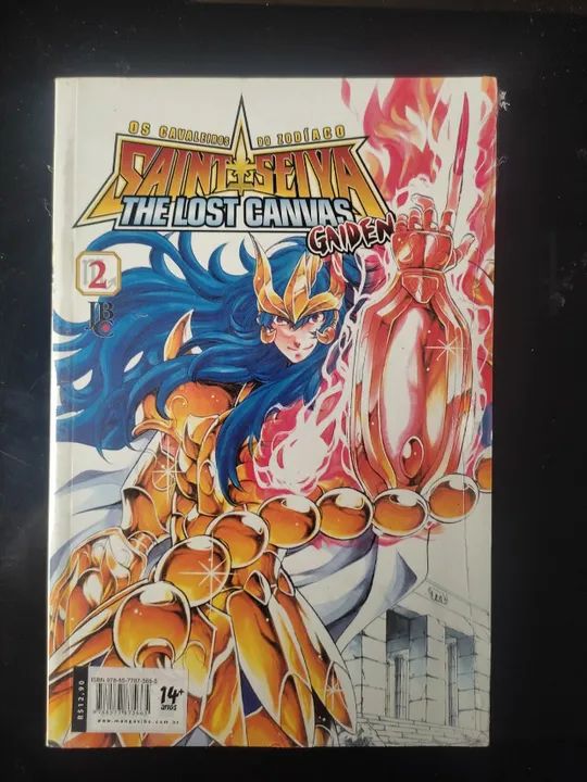 Manga Cavaleiros do Zodíaco(SaintSeiya) - The Lost Canvas Gaiden - Vol 2 (Lacrado)
