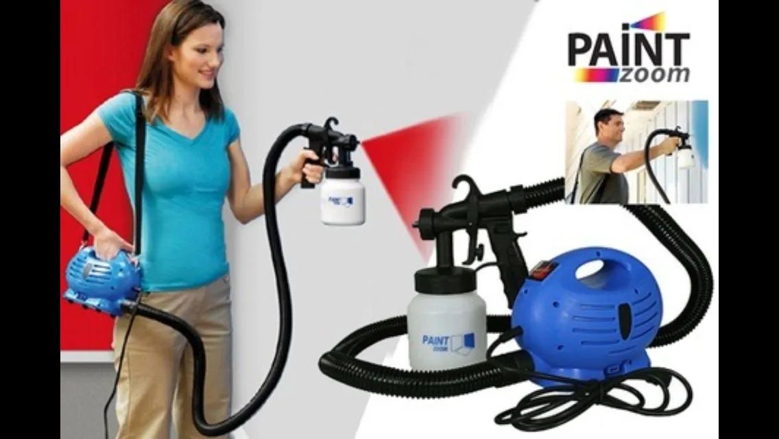 PISTOLA PINTURA PULVERIZADORA ELÉTRICA 650W - Foto 3