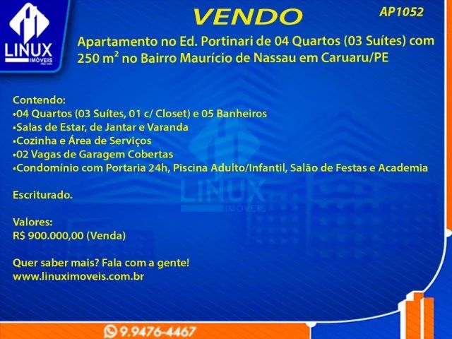 Apartamento no Ed. Portinari à Venda - Foto 2