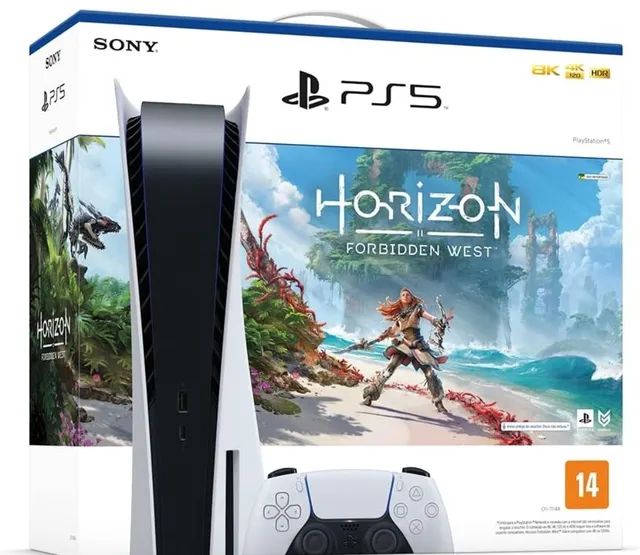 PS5 em Estado de ZERO c/ GARANTIA - HORIZON