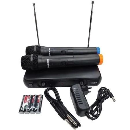 Microfone Novos duplo sem fio - Foto 3