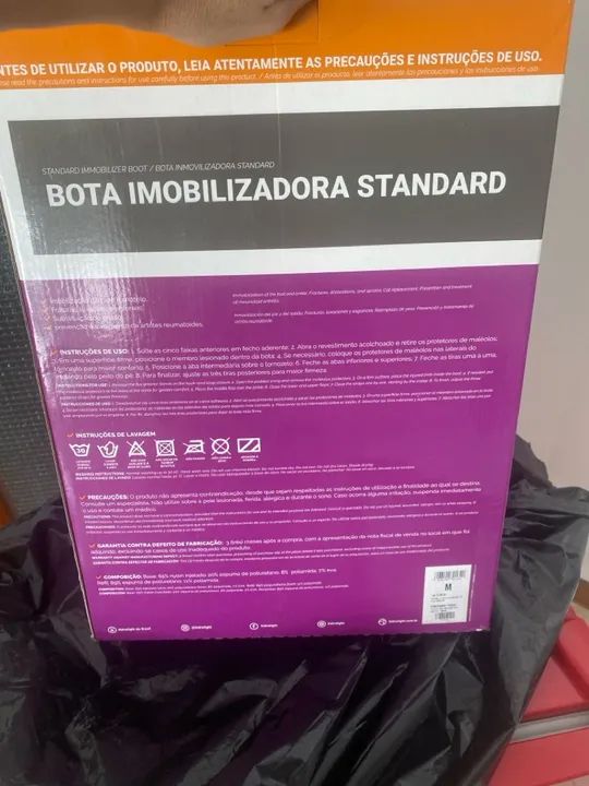 Bota Imobilizadora Ideal ( Tornozeleira Cano Alto ) - Foto 3