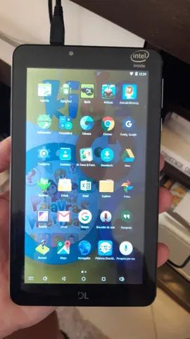 Tablet Infantil 7? Modelo DL3411 Kids Usado Com Defeito na Bateria - Foto 2