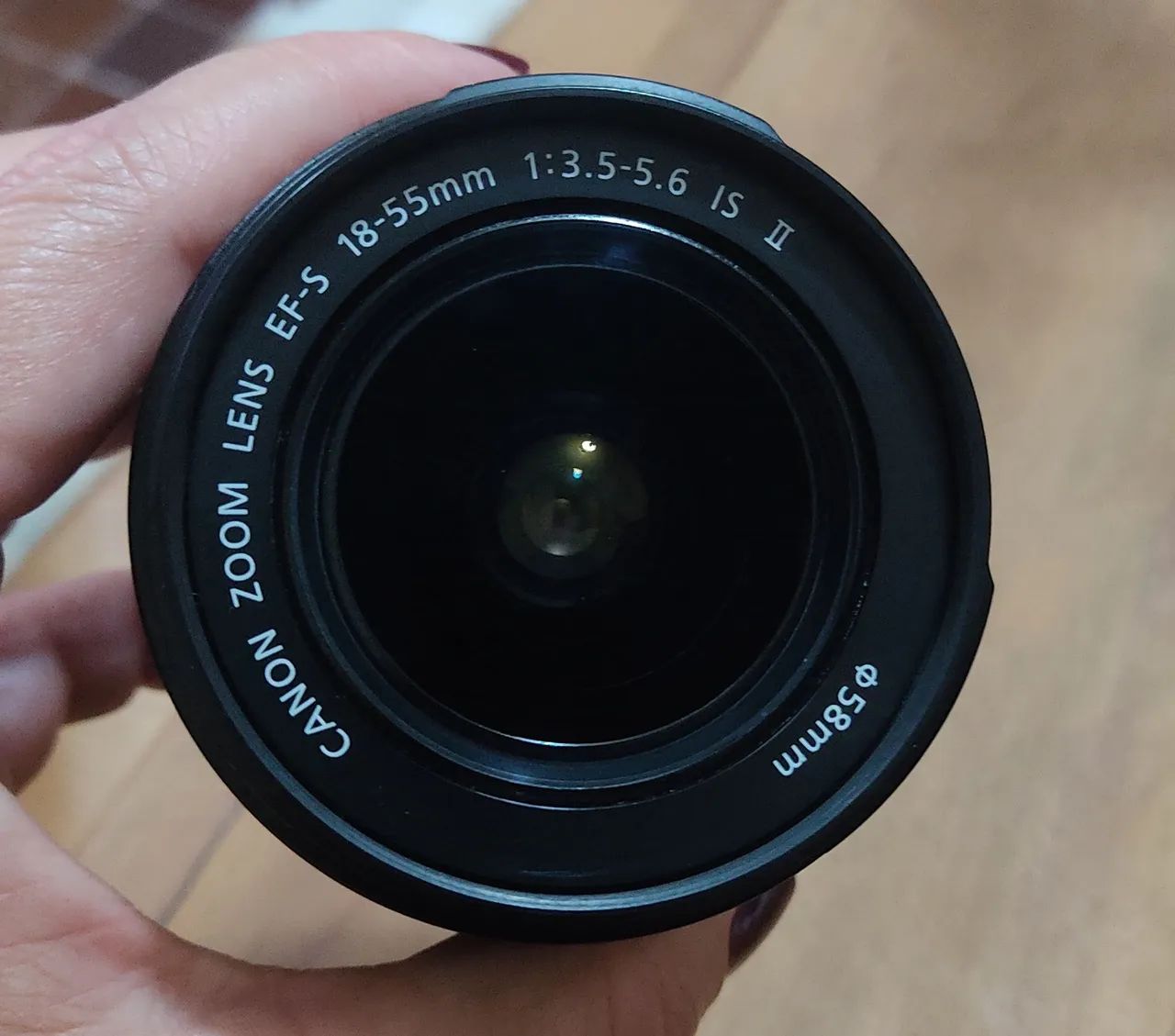 Lente Canon EFS 18-55mm Image Stabilizer - Foto 3