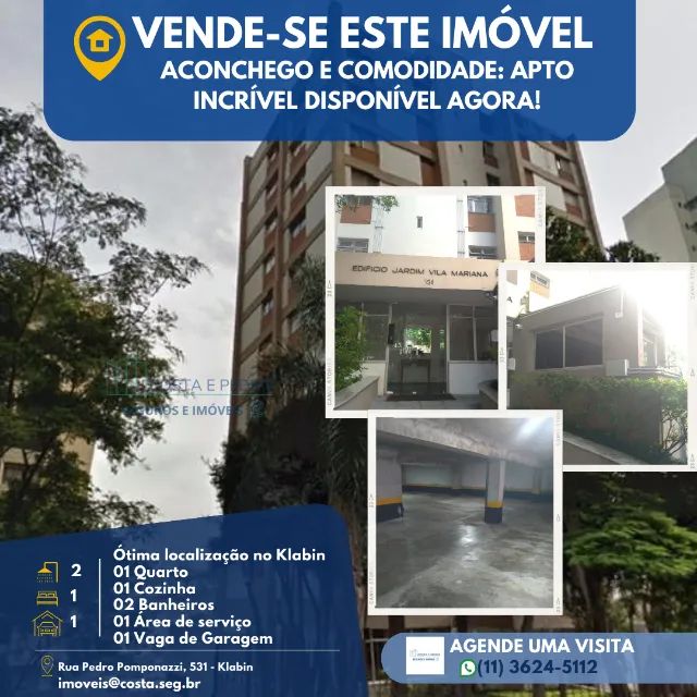 Captação de Apartamento a venda na Rua Pedro Pomponazzi, Jardim Vila Mariana, São Paulo, SP