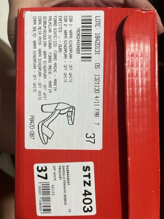 Sandália Feminina Bebecê  Off White - Foto 2