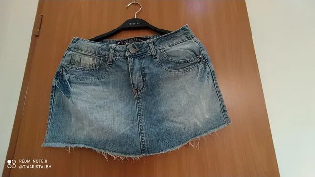 Saia jeans best sale da c&a