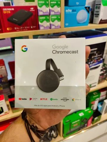 Chromecast 3 Geração - Novo Lacrado - Parcelamos Sem Juros