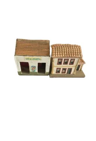 Miniatura de Bar e Casario Colonial 