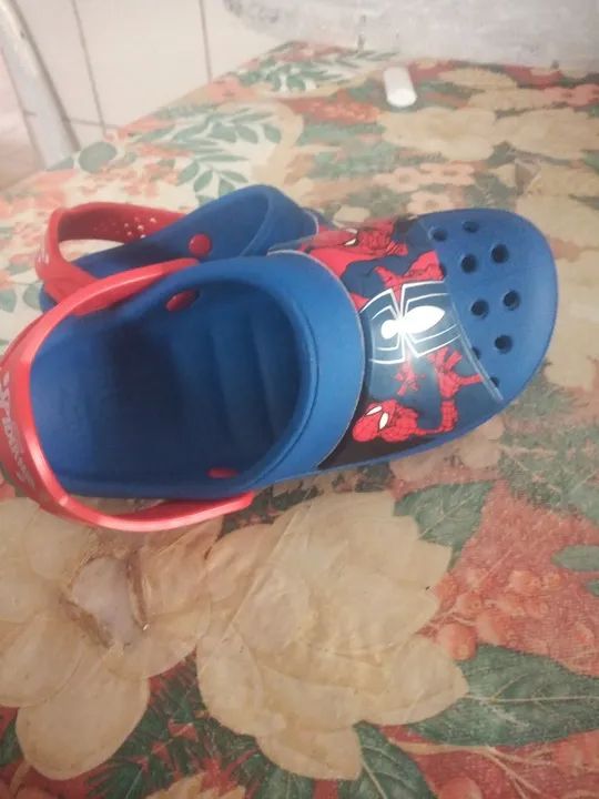 Sandália do homem aranha  - Foto 3