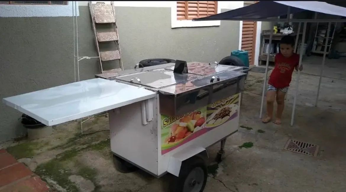 Carrinho duplo de Açaí/ Sorvete?