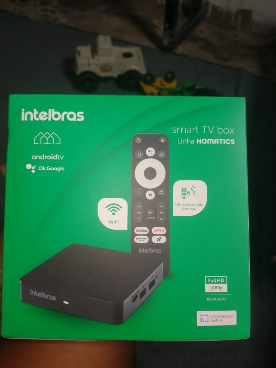 Tv box da Intelbras 