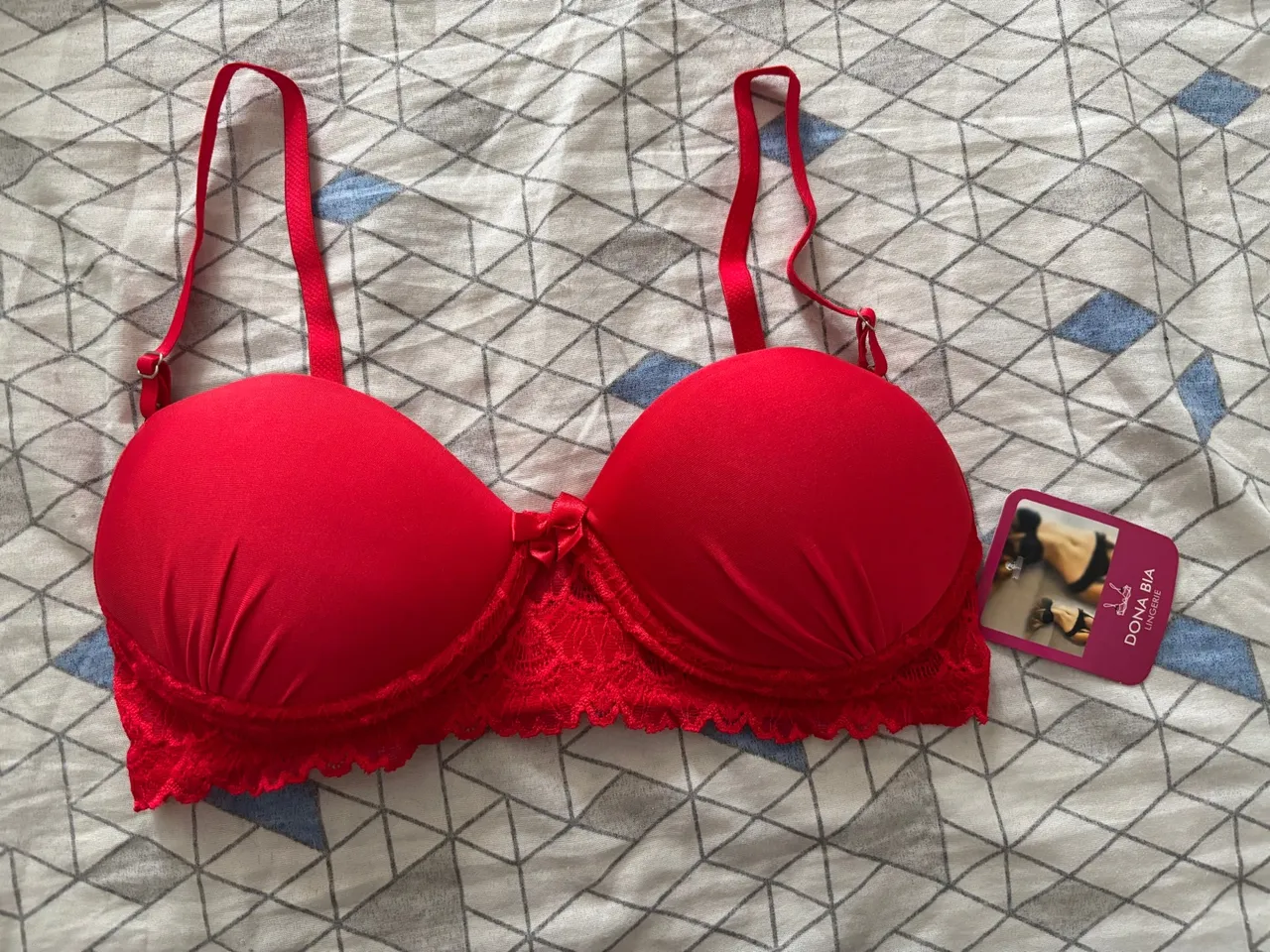 Sutiã Dona Bia Vermelho - Lingerie