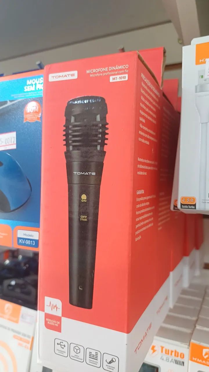 Microfone com fio64168590037121121