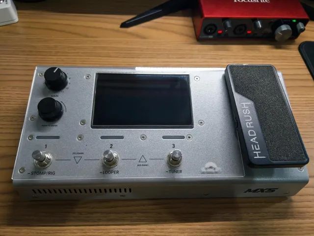 Pedaleira Headrush Mx5 Silver Edition (Usada) - Instrumentos