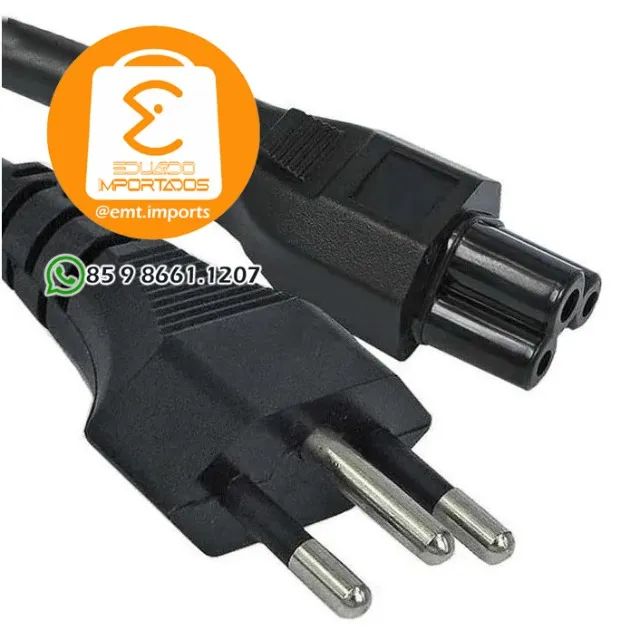Cabo de Força Tripolar 1,2m KV-554 - Foto 2
