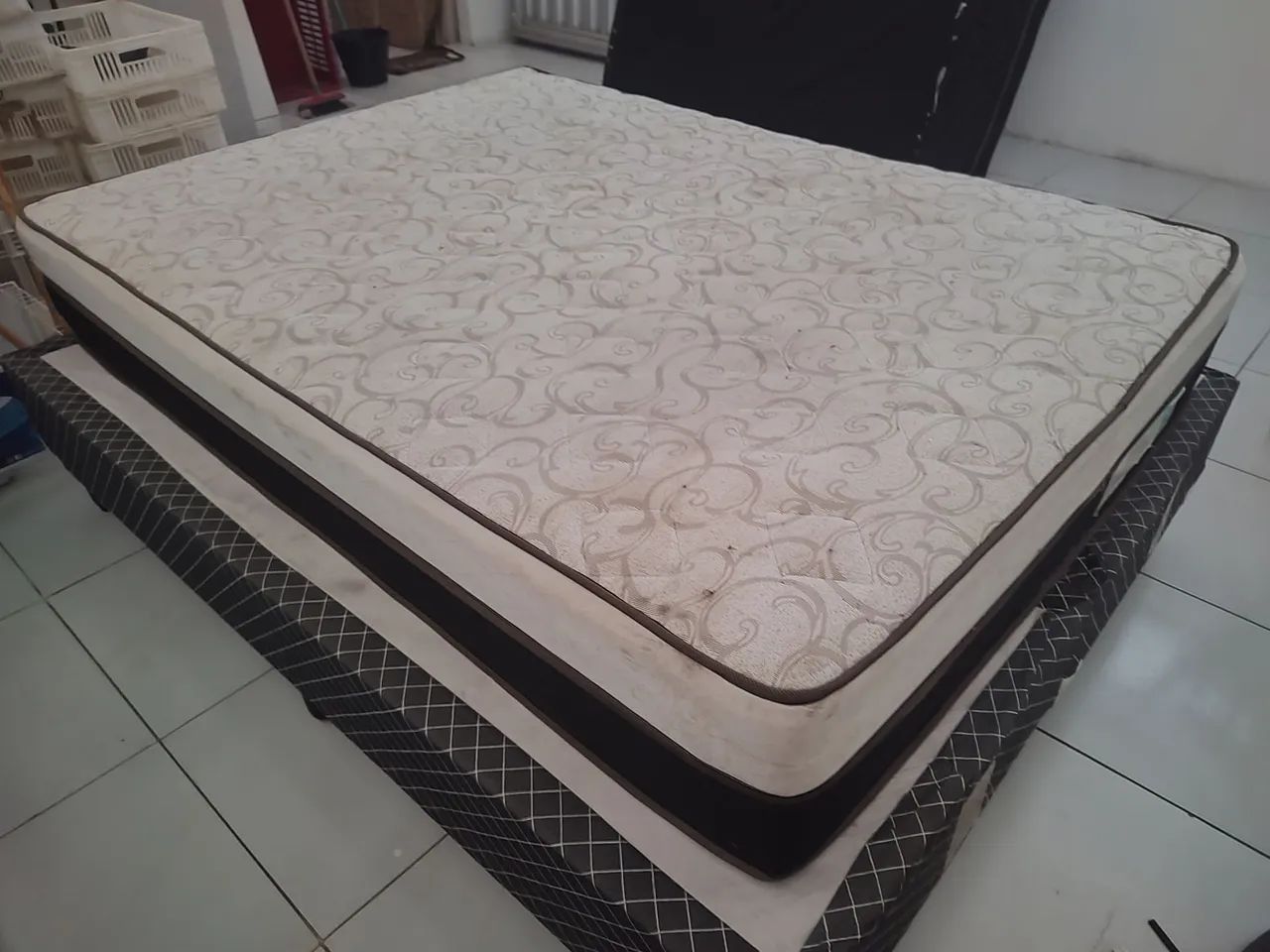 Cama de casal pouco usada.  - Foto 2