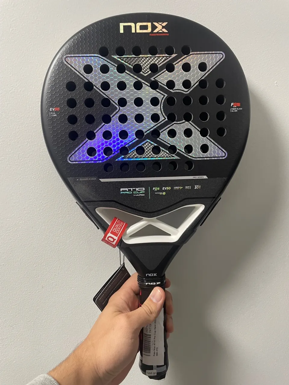 Raquete de Padel Nox At10 Pro Cup Hard 2025