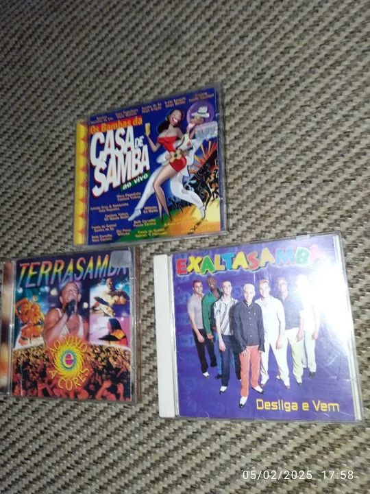 CD Os bambas da casa de samba+Exaltasamba+ Terrasamba