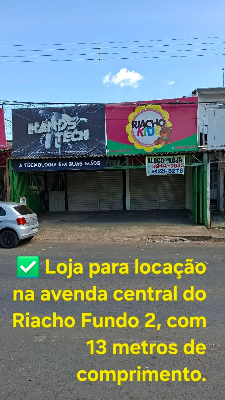 Loja para locação Excelente para Barbearia.