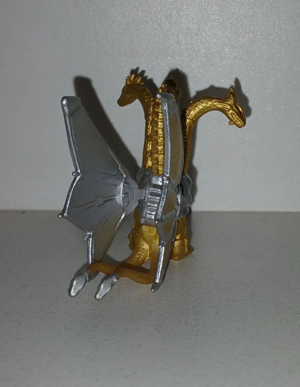 MINIATURA MONSTRO GODZILLA MECHA KING REI GHIDORAH - Foto 2